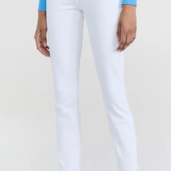 NWT L’AGENCE JOSIE HIGH RISE SKINNY SPLIT JEANS - Picture 4 of 10